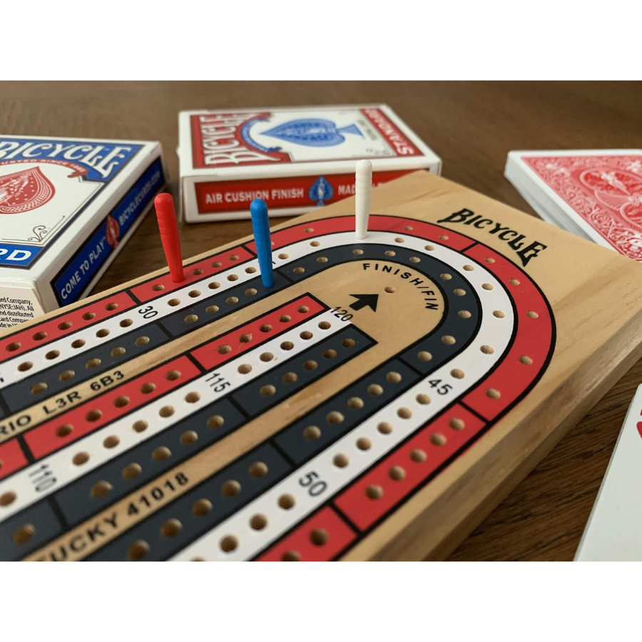 Bicycle Cribbage Board