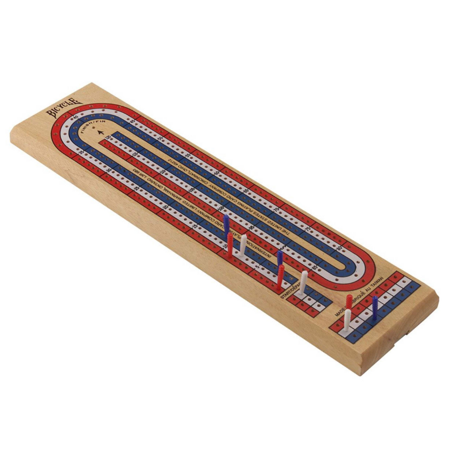 Bicycle Cribbage Board