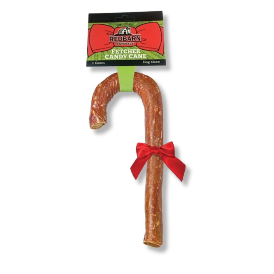 RedBarn Fetchers Candy Cane Natural Bully Chew