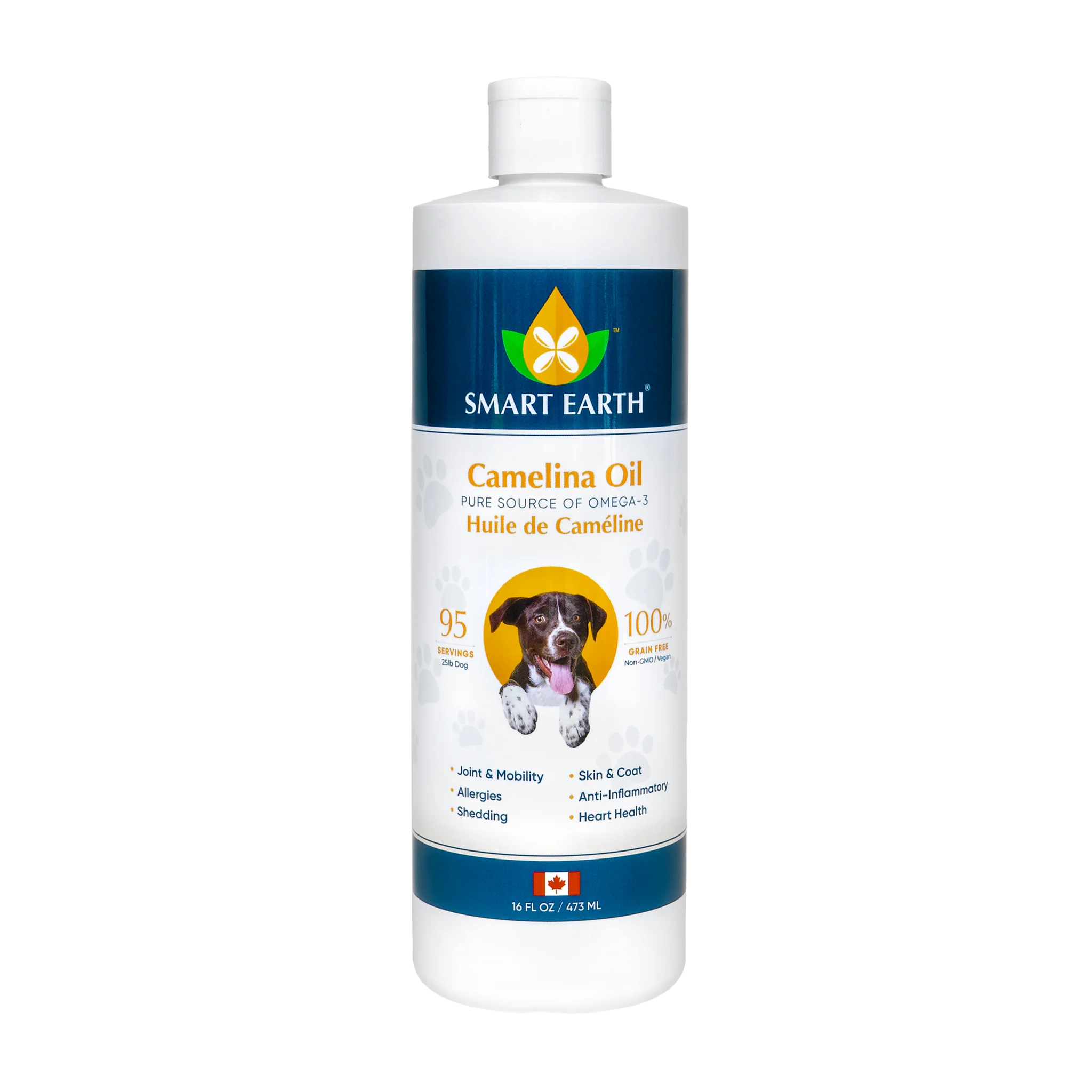 Smart Earth Camelina Oil for Dogs - 16 oz