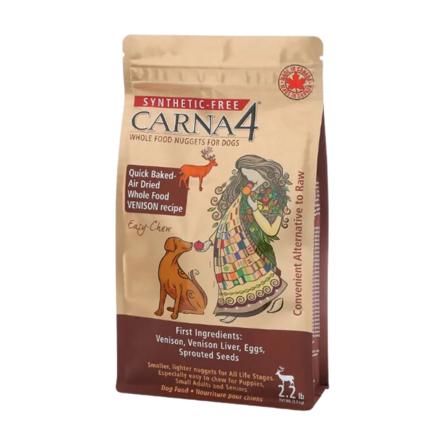 Carna4 Hand Crafted Dog Food Nuggets - Venison