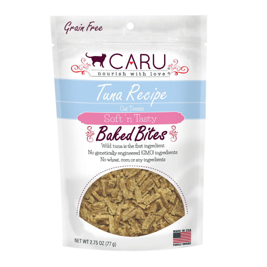 Caru Soft ‘n Tasty Baked Tuna Bites for Cats - 2.75 oz