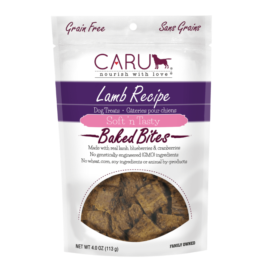 Caru Soft'n Tasty Lamb Dog Treats - 4 oz