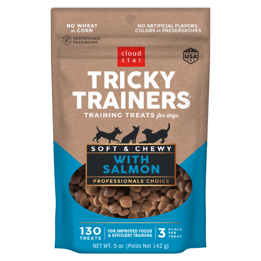 Cloud Star Tricky Trainers Chewy Salmon Treat