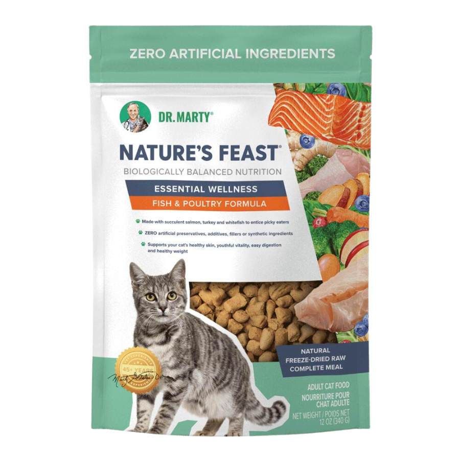 Dr. Marty Nature's Feast Essential Wellness Fish and Poultry - 12 oz