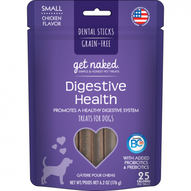 Get Naked Super Digestive Health Chicken Dental Sticks - Small (6.2 oz)