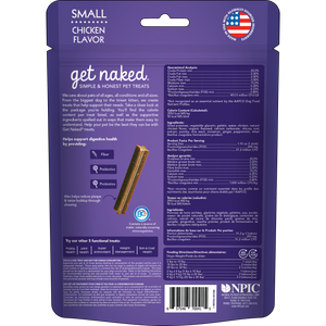 Get Naked Super Digestive Health Chicken Dental Sticks - Small (6.2 oz)