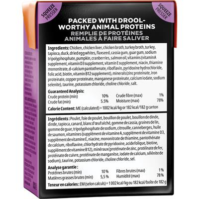 Go! Solutions Carnivore Chicken, Turkey and Duck Pate for Cats - 6.4 oz