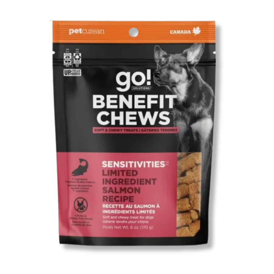 Go! Solutions Benefit Chews Sensitivities Salmon Treats - 6 oz