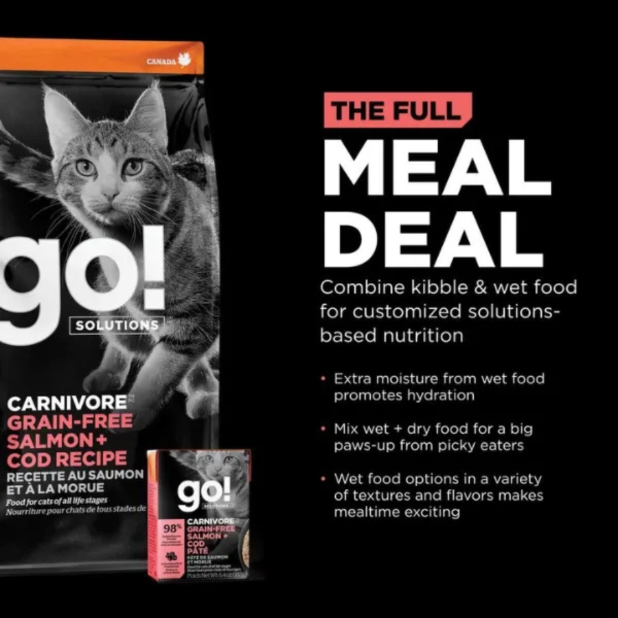 Go! Solutions Carnivore Grain-Free Salmon and Cod