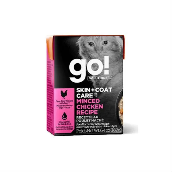 Go! Solutions Skin and Coat Minced Chicken - 6.4 oz