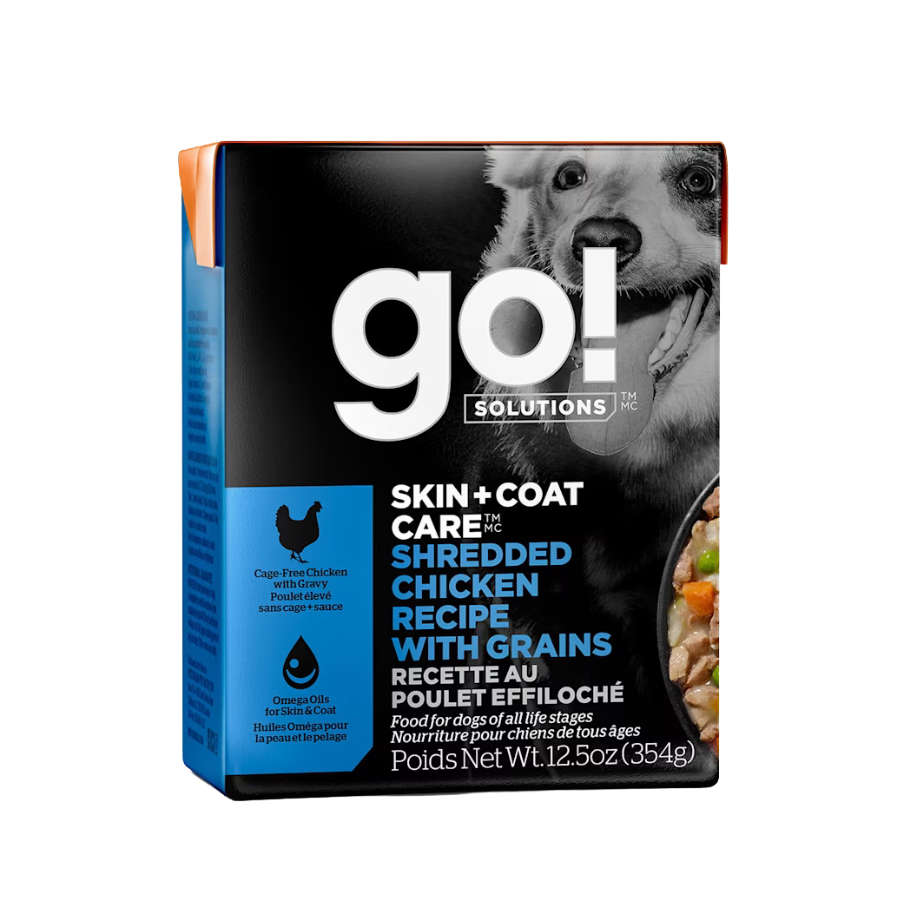 Go! Solutions Skin and Coat Shredded Chicken - 12.5 oz