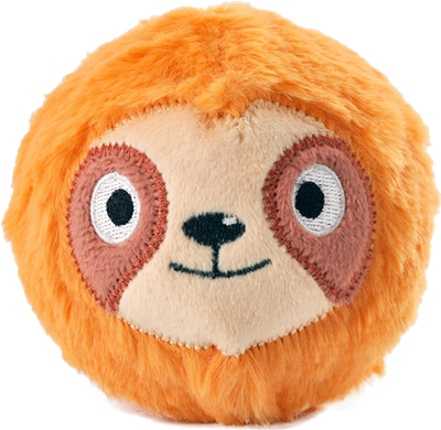 HugSmart DuraGuard Zoo Ball - Sloth 4"