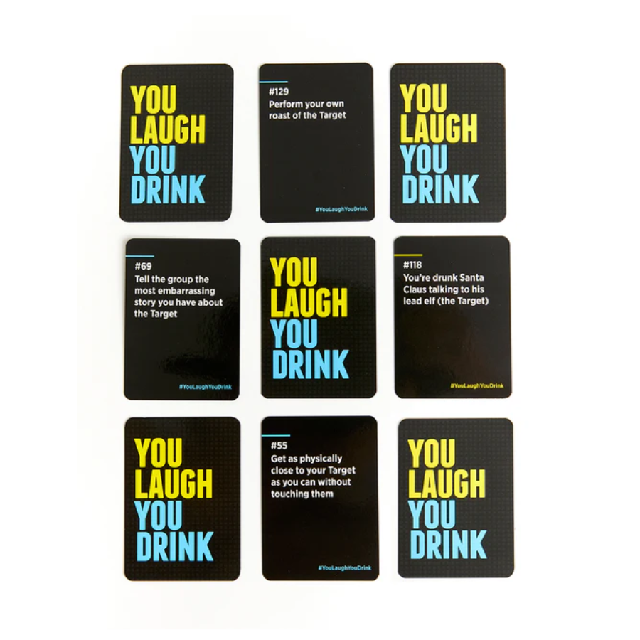 You Laugh You Drink Party Game