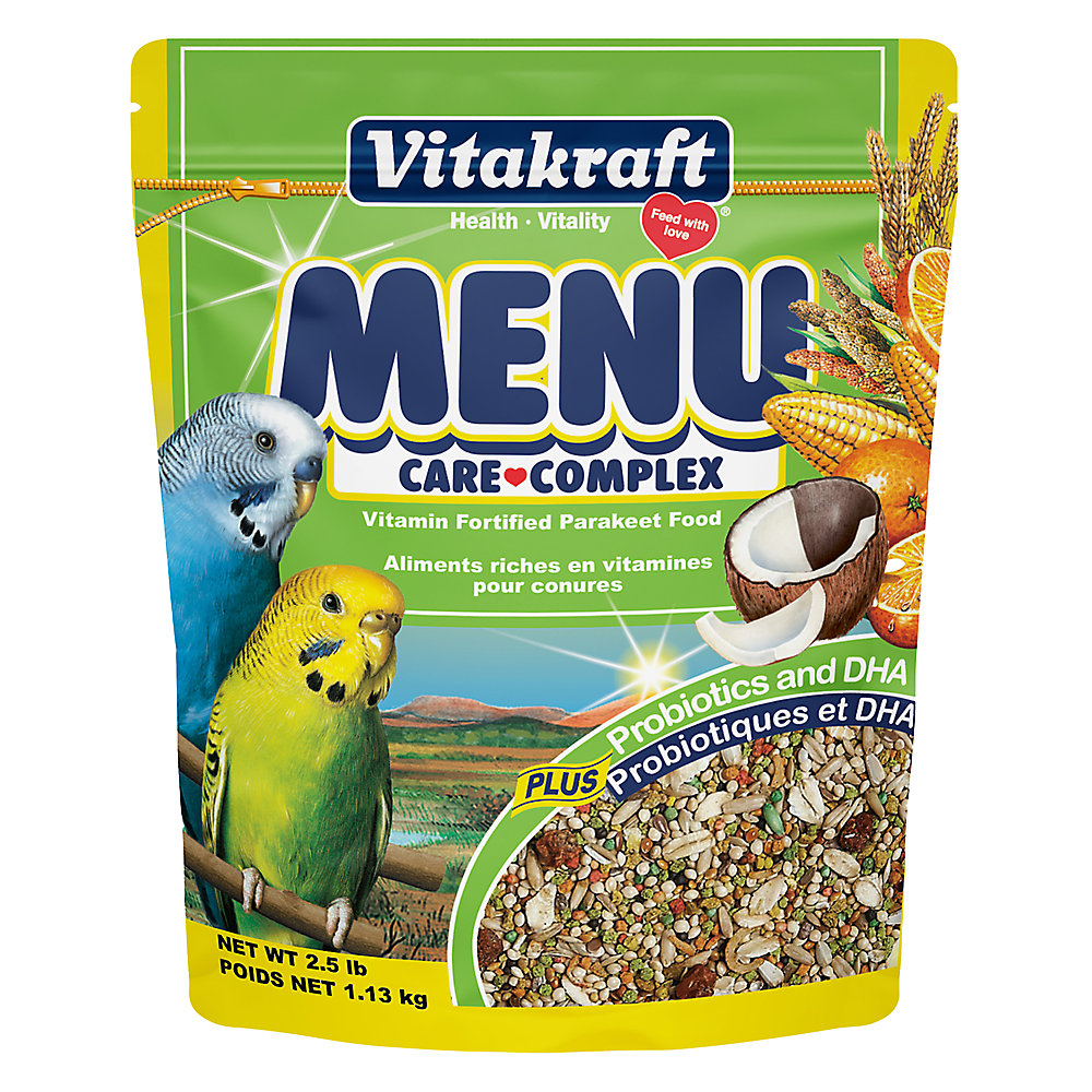 Vitakraft Menu Parakeet Food - 2.5 lbs