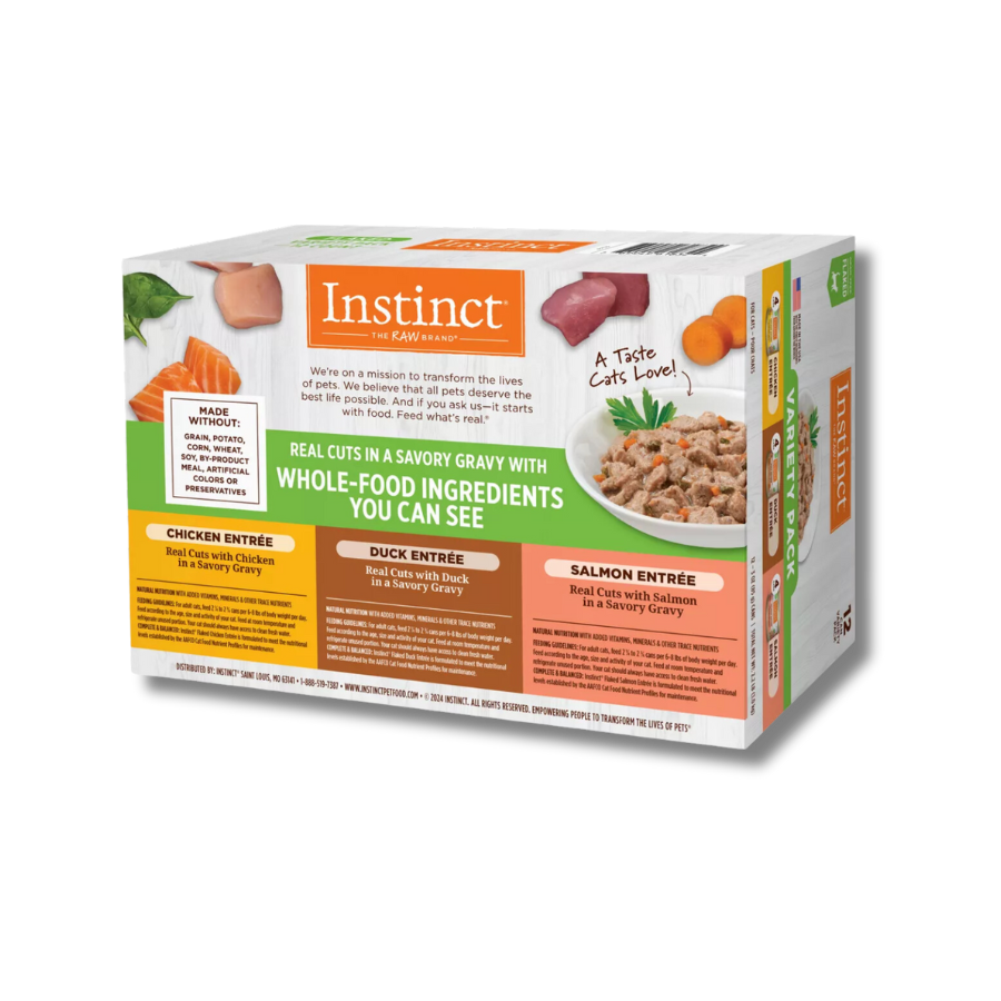 Instinct Flaked Entrée for Cats Variety Pack (12 Pack)