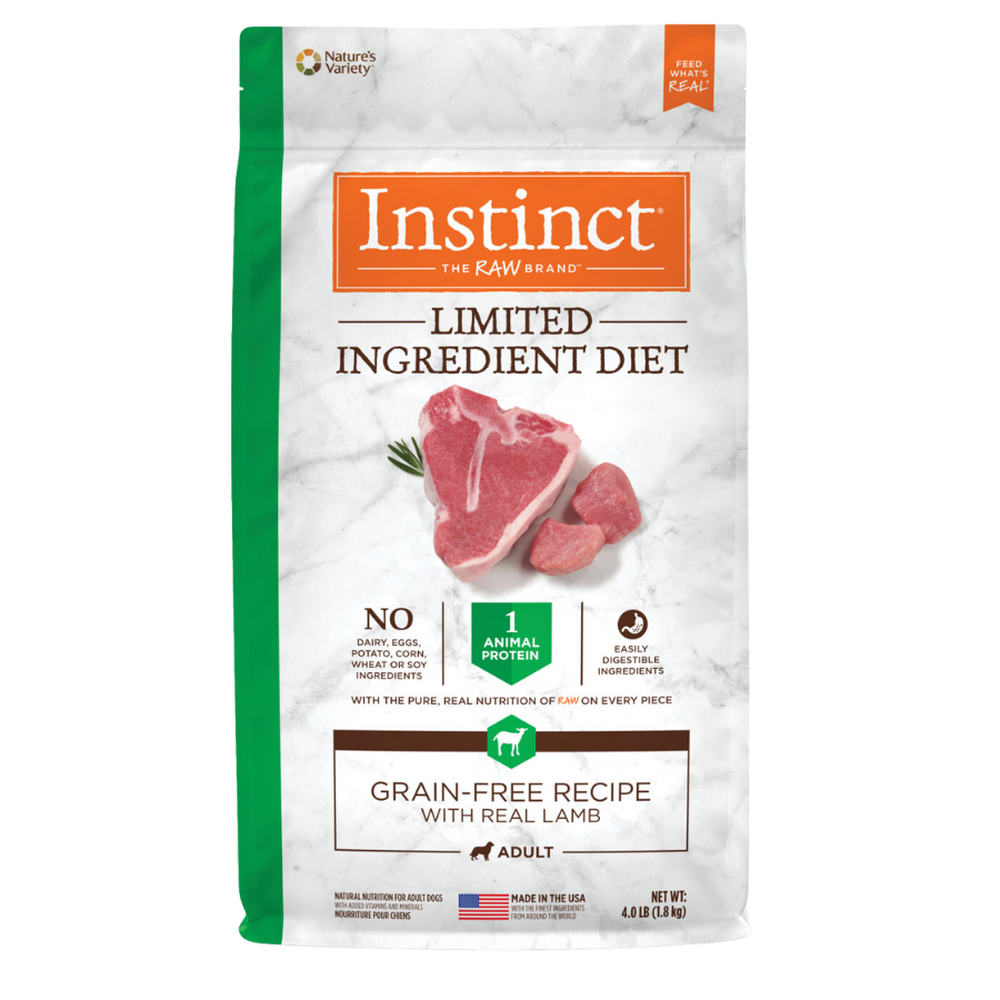 Instinct Limited Ingredient Diet Grain-Free Recipe with Real Lamb - 20 lbs