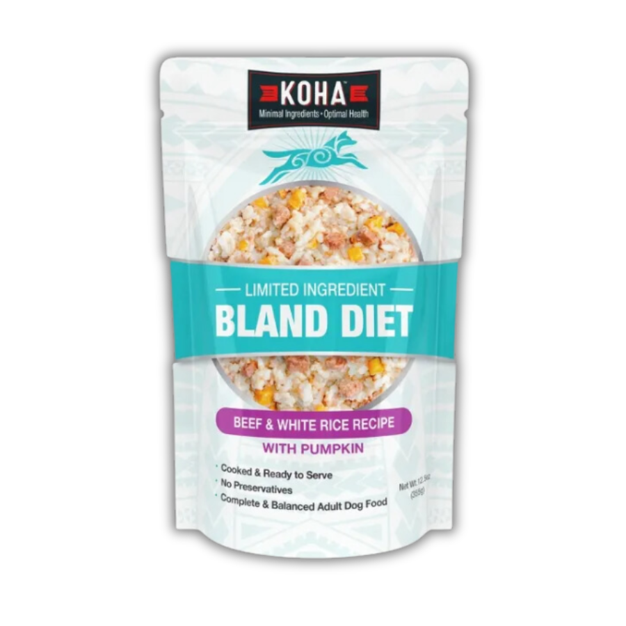 KOHA Bland Diet for Dogs Limited Ingredient Beef and White Rice Recipe for Dogs - 12.5 oz