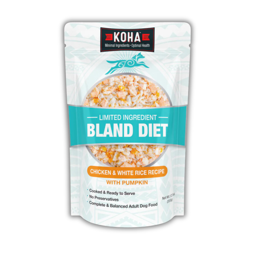 KOHA Bland Diet for Dogs Limited Ingredient Chicken and White Rice Recipe for Dogs - 12.5 oz