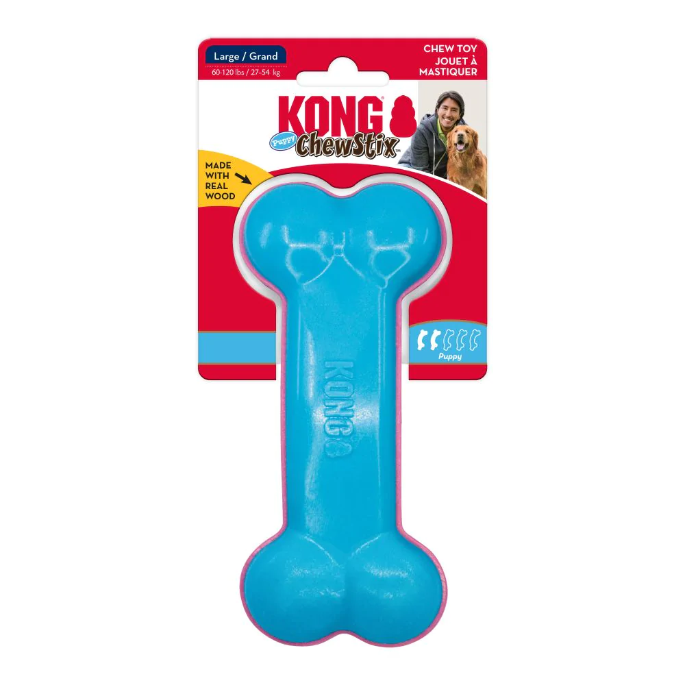 KONG Puppy ChewStix Curve Bone - Medium