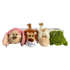 KONG Cozie 4 Pack Medium Plush Toys