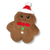 KONG Holiday Dog Toy Mini Snuzzle Gingerbread - XSmall