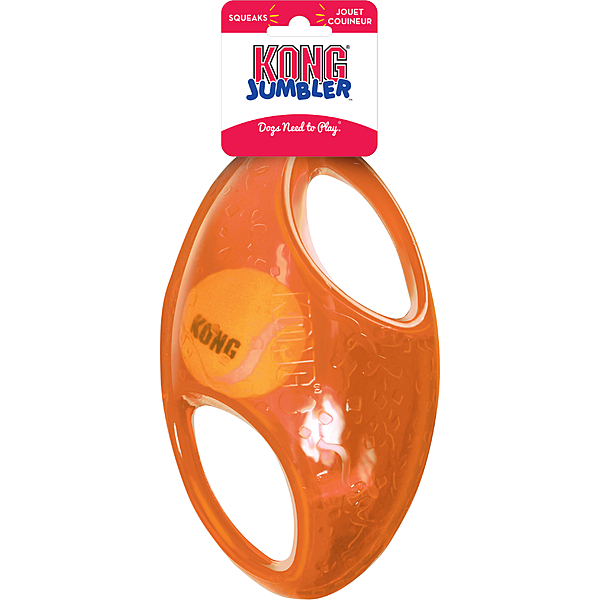 KONG Jumbler Two-In-One Football - Large/XLarge