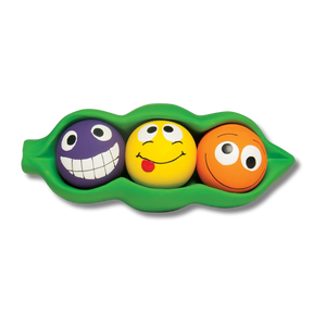 Three Peas in a Pod Latex Dog Toy