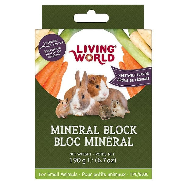 Living World Mineral Blocks - Vegetable Flavour