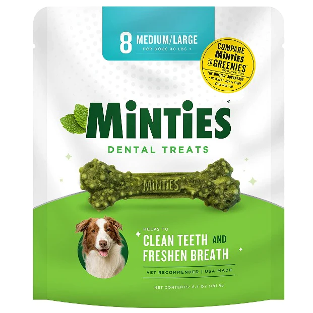 Minties Maximum Mint Dental Bones