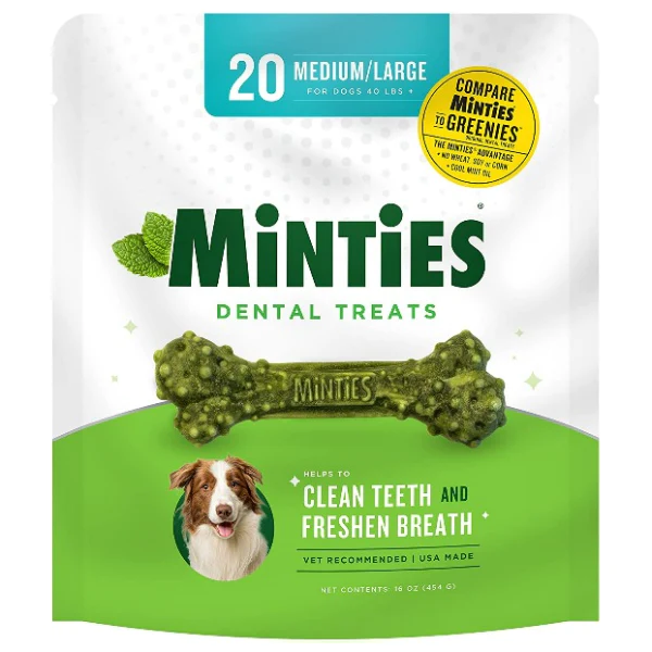 Minties Maximum Mint Dental Bones