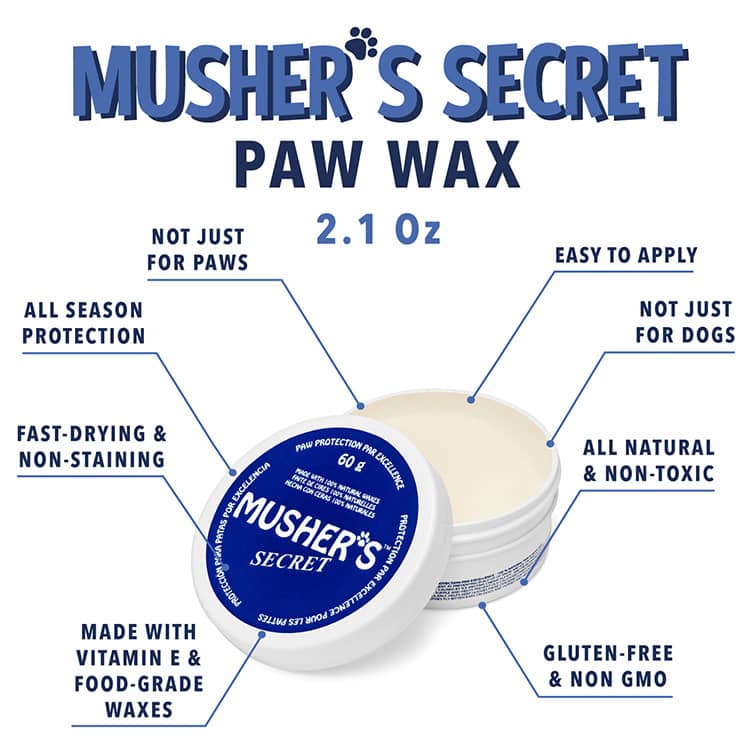 Musher's Secret Dog Paw Wax - 60 g