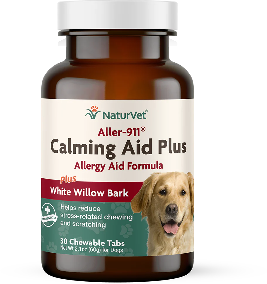 NaturVet Aller-911 Plus Calming Aid - 30 Tablets