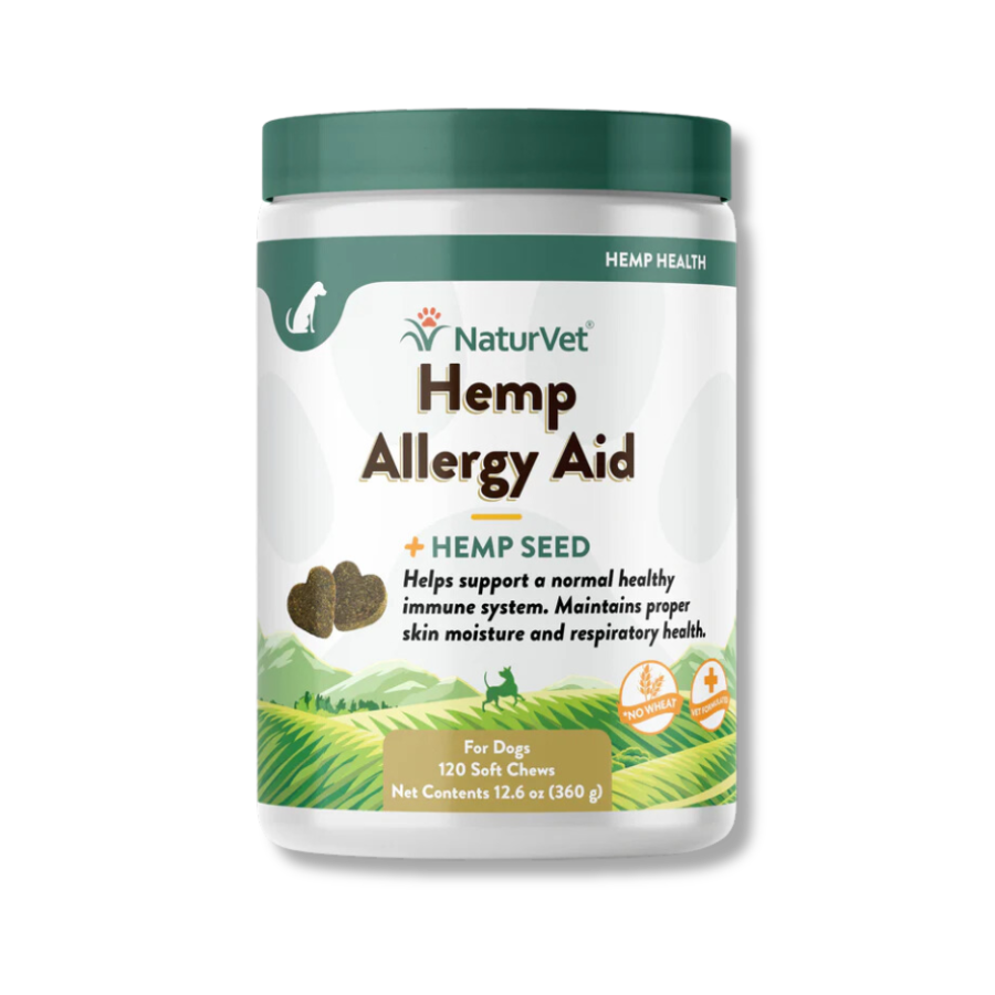 NaturVet Allergy Aid with Hemp Seed