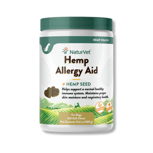 NaturVet Allergy Aid with Hemp Seed