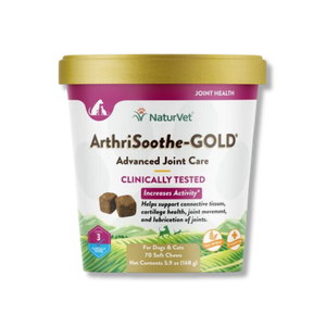 NaturVet Advanced Joint Care ArthriSoothe-GOLD Soft Chew (Level 3)