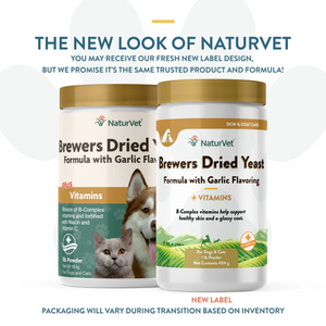 NaturVet Brewers Yeast and Garlic Powder - 1 lbs