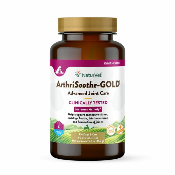 NaturVet Advanced Care ArthriSoothe-GOLD - 90 Tablets