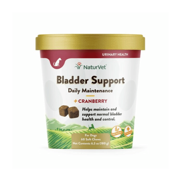 NaturVet Bladder Support Plus Cranberry - 60 Chews