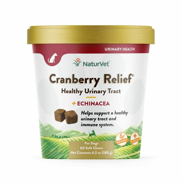 NaturVet Cranberry Relief Soft Chews - 60 Chews