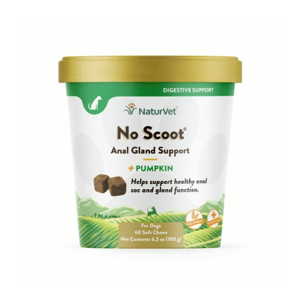 NaturVet No Scoot Plus Pumpkin - 60 Chews