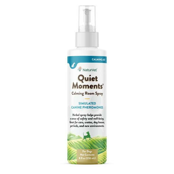 NaturVet Hemp Quiet Moments Spray for Dogs - 8 oz