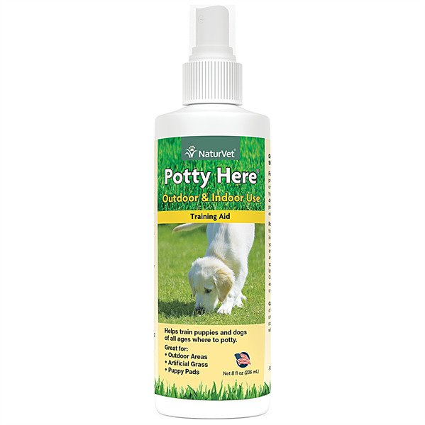 NaturVet Potty Here Training Aid Spray - 8 oz