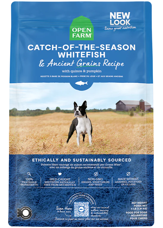 Open Farm Catch-of-the-Season Whitefish and Ancient Grains - 22 lbs