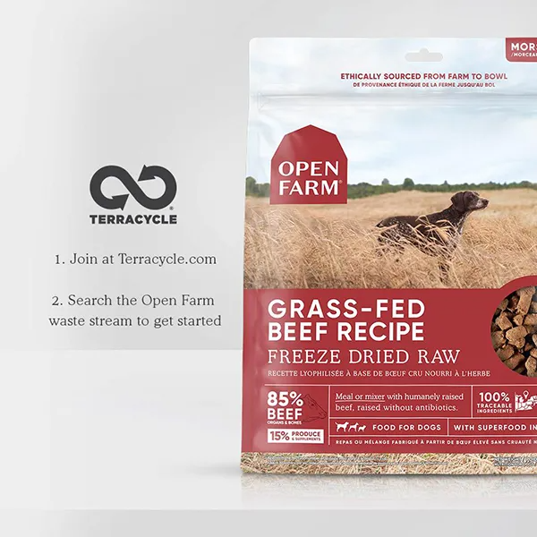 Open Farm Freeze Dried Raw Grass-Fed Beef