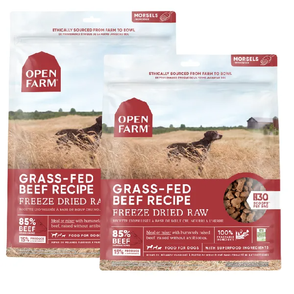 Open Farm Freeze Dried Raw Grass-Fed Beef