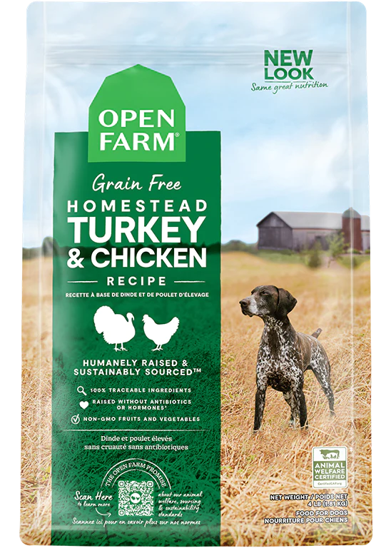 Open Farm Homestead Turkey and Chicken - 4 lbs