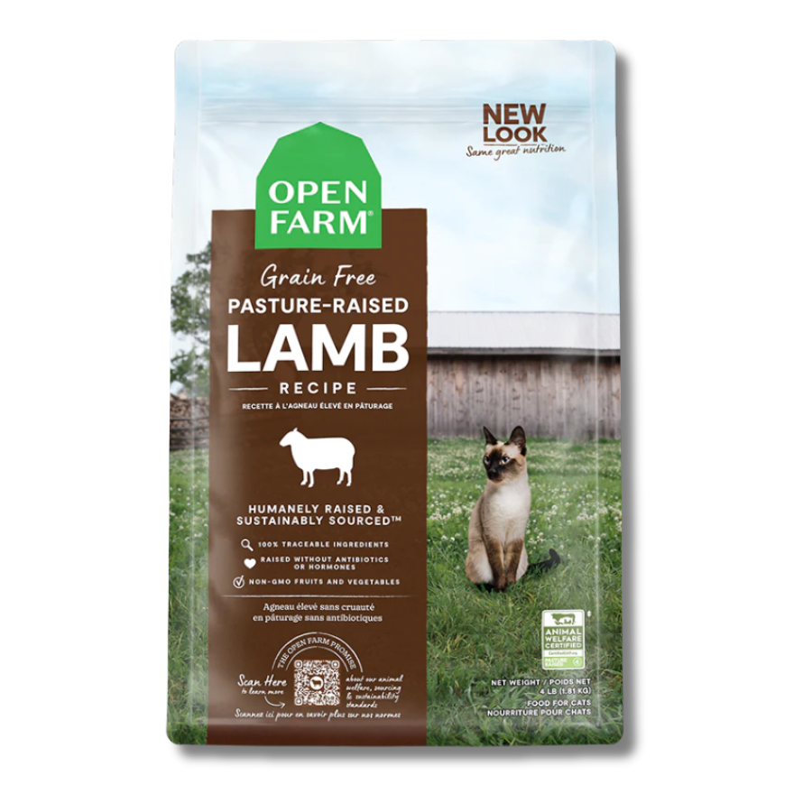 Open Farm Pasture Raised Lamb for Cats - 4 lbs