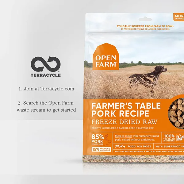 Open Farm Freeze Dried Raw Farmer's Table Pork