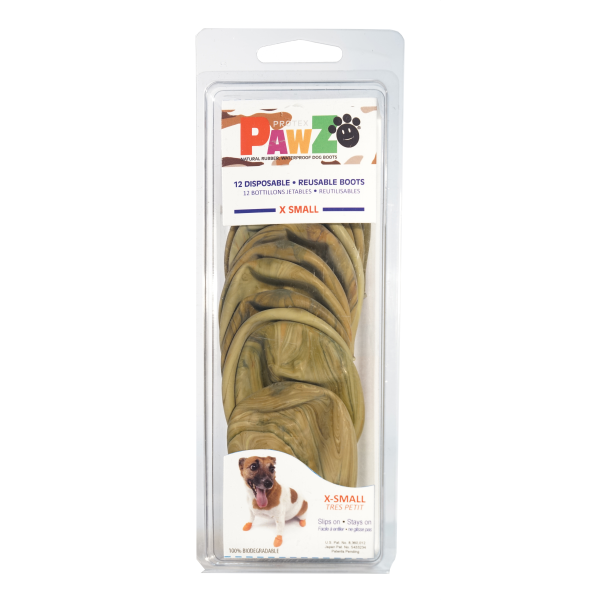 Pawz Boots Camo - X-Small